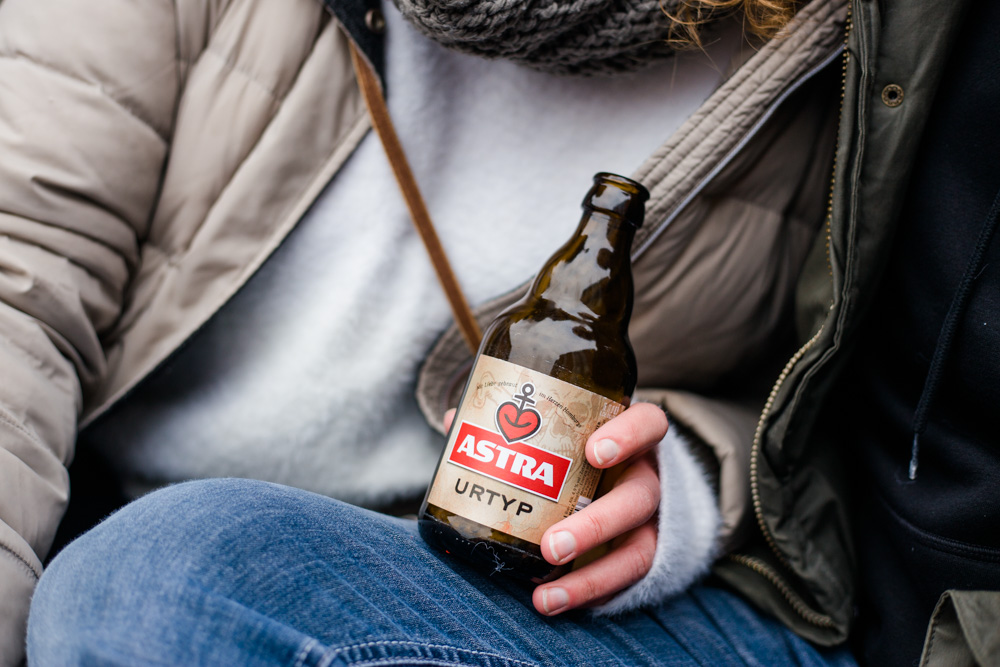 Paarshooting in der Schanze bei kalten Temperaturen